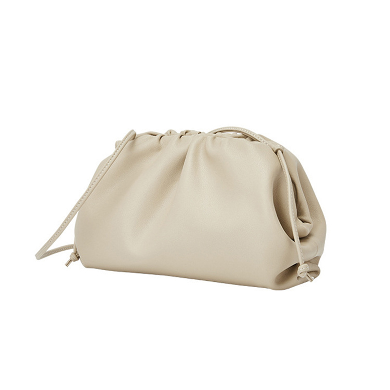 Bolso bandolera de piel vegana reciclada con marco lady fashion sling bag