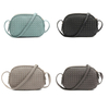 Tejido Sling Crossbody bolsos de mano para mujer bolso de hombro PU cuero Lindo estudiante damas bolsos