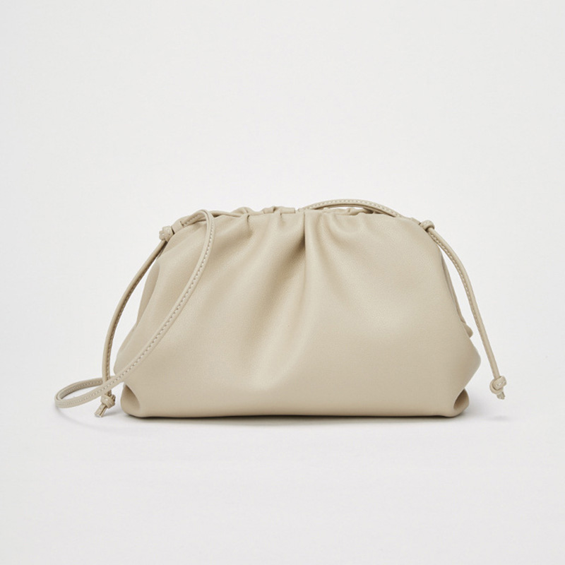 Bolso bandolera de piel vegana reciclada con marco lady fashion sling bag