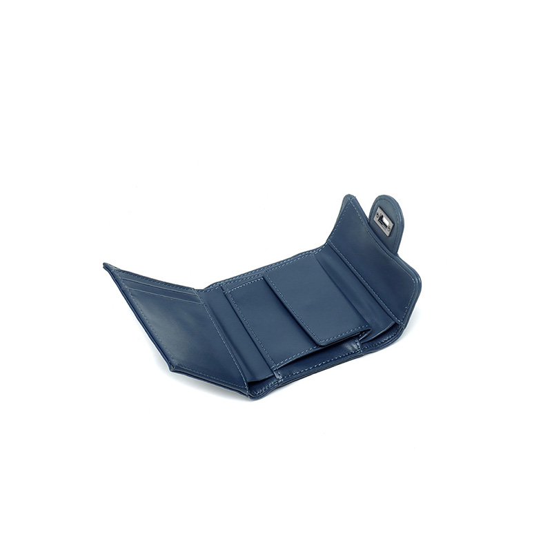 Cartera de tarjeta de lujo de fábrica de China directa 2022, monedero de cuero PU reciclado suave