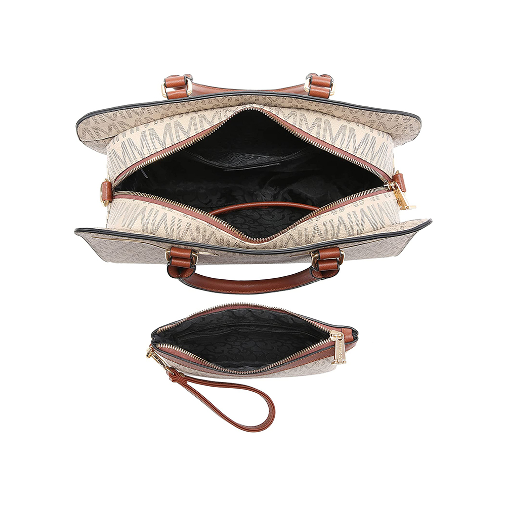 Bolso de mano para mujer, bolsos de hombro, bolsos de trabajo con asa superior y billetera a juego