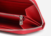 2022 cuero de cocodrilo genuino diseño de lujo gran oferta monedero de moda para mujer cartera larga para mujer