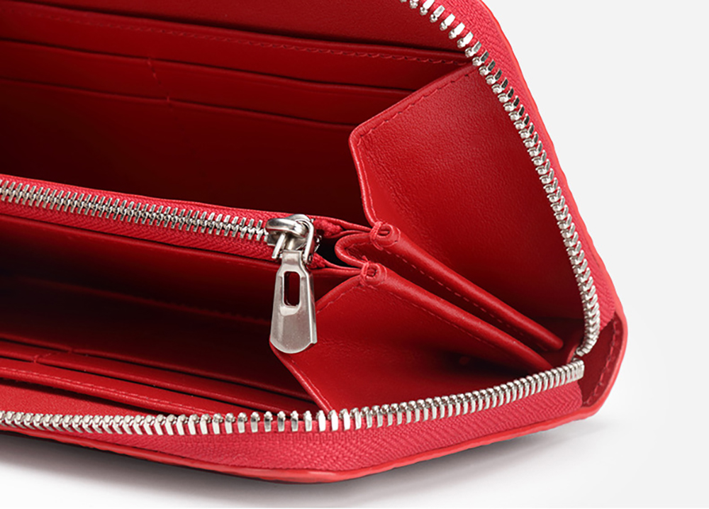 2022 cuero de cocodrilo genuino diseño de lujo gran oferta monedero de moda para mujer cartera larga para mujer