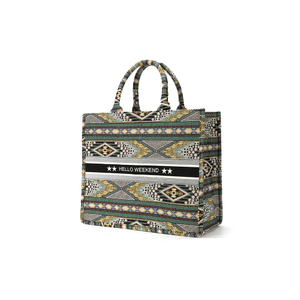 Marcas famosas de lujo, bolso de hombro de piel de leopardo de imitación para mujer, bolso de mano de gran capacidad con logotipo de decoración de correas