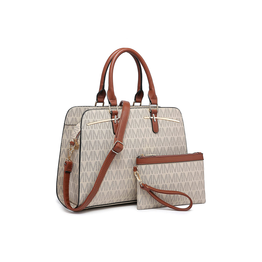 Bolso de mano para mujer, bolsos de hombro, bolsos de trabajo con asa superior y billetera a juego