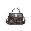 2022 nuevo bolso con insignia de moda tendencia versátil un hombro mensajero pequeño bolso cuadrado bolso de cuero de alta calidad para mujer